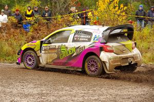 Patrick Gruszka / Florian Barral Mitsubishi Mirage RS on SS1, Passmore North I.