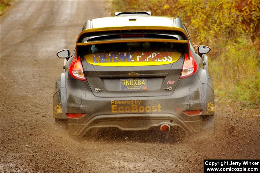 Allen Dobasu / Patrick Walsh Ford Fiesta on SS1, Passmore North I.