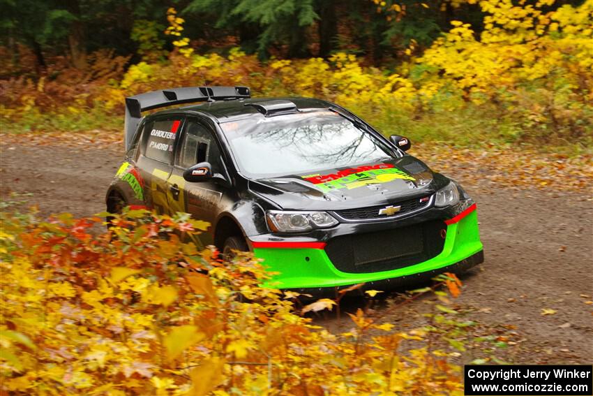 Pat Moro / Ole Holter Chevy Sonic LS on SS3, Bob Lake I.