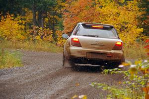 Ivo Draganov / Vladimir Yanev Subaru WRX Wagon on SS3, Bob Lake I.