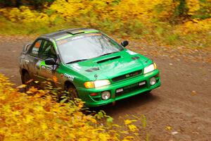 Jordan Locher / Tom Addison Subaru Impreza 2.5RS on SS3, Bob Lake I.