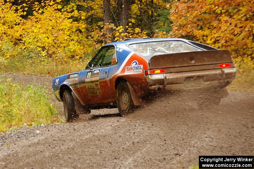 Tim O'Neil / Glen Ray AMC AMX on SS3, Bob Lake I.