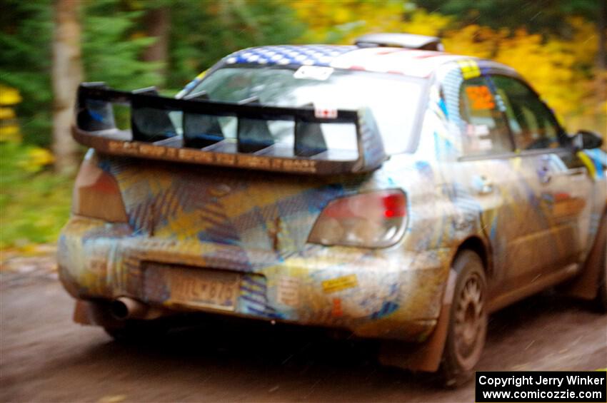 Matt James / Jackie James Subaru Impreza on SS3, Bob Lake I.