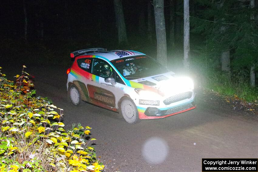 Lucy Block / Michelle Miller Ford Fiesta Rally3 on SS7, Bob Lake II.