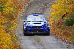 Brandon Semenuk / Keaton Williams Subaru WRX STi on SS12, Trouble I.