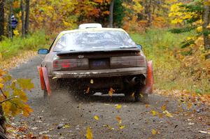 Kevin Schmidt / Kyle Roberts Mazda RX-7 on SS12, Trouble I.