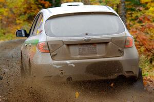 Sam Jacques / Trevor LaCombe Subaru Impreza on SS12, Trouble I.