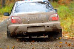 Andrew Dustman / Rachel Dustman Subaru Impreza on SS12, Trouble I.