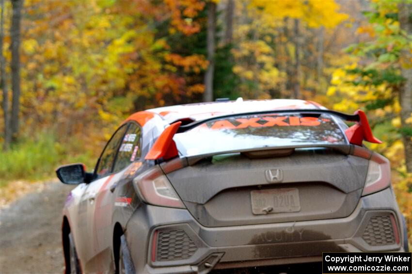 Gabriel Nieves / Thomas Hoster Honda Civic Hatchback Sport on SS12, Trouble I.