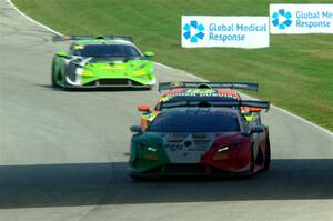 Giano Taurino / Loris Spinelli and Sebastian Carazo's Lamborghini Huracán LP 620-2 Super Trofeo Evo2s