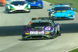 Edoardo Liberati / Dario Capitanio and David Staab / Nikko Reger Lamborghini Huracán LP 620-2 Super Trofeo Evo2s