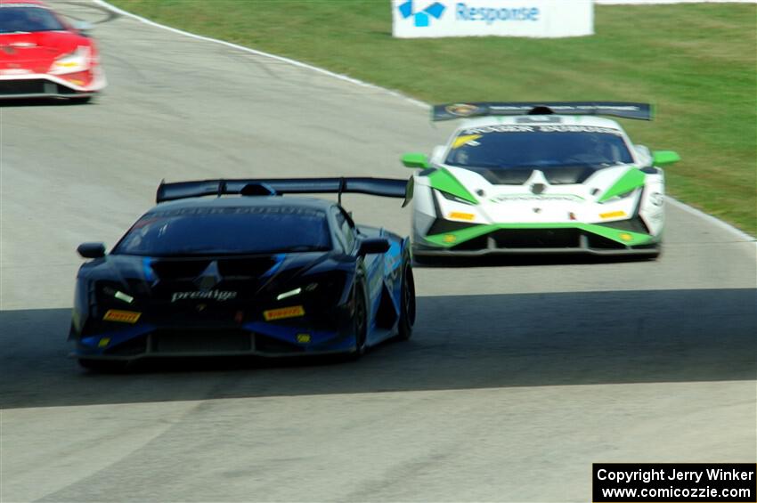 Kyle Marcelli / Danny Formal and Damon Ockey / Patrick Liddy Lamborghini Huracán LP 620-2 Super Trofeo Evo2s