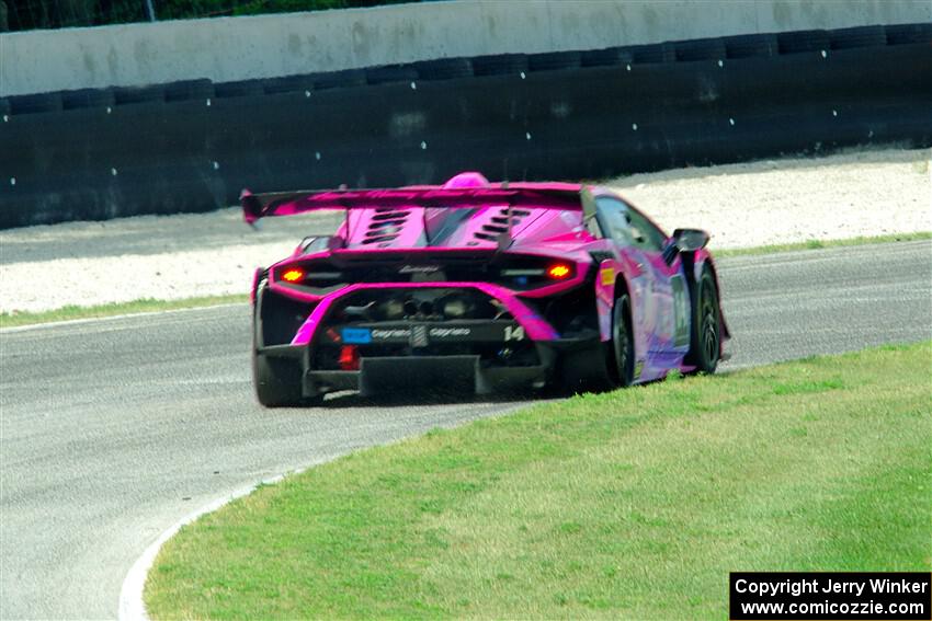 Slade Stewart's Lamborghini Huracán LP 620-2 Super Trofeo Evo2