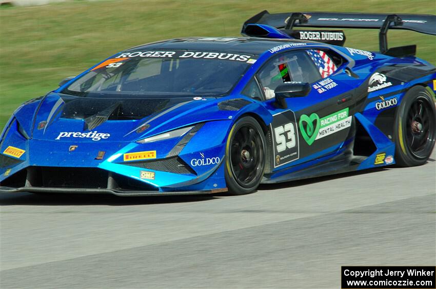 Jordan Missig / Aidan Yoder Lamborghini Huracán LP 620-2 Super Trofeo Evo2