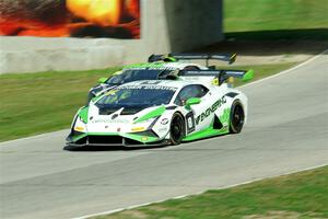 Damon Ockey / Patrick Liddy and Bryson Lew / John Dubets Lamborghini Huracán LP 620-2 Super Trofeo Evo2s