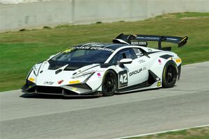 Lucas Petersson / Ashley Freiberg Lamborghini Huracán LP 620-2 Super Trofeo Evo2