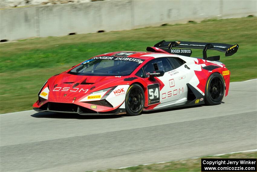 Jason Gagne-Keats / Charlie Martin Lamborghini Huracán LP 620-2 Super Trofeo Evo2