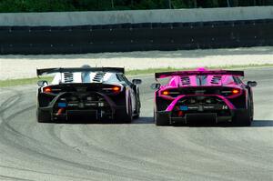 Todd Archer / Tiger Tari and Slade Stewart's Lamborghini Huracán LP 620-2 Super Trofeo Evo2s