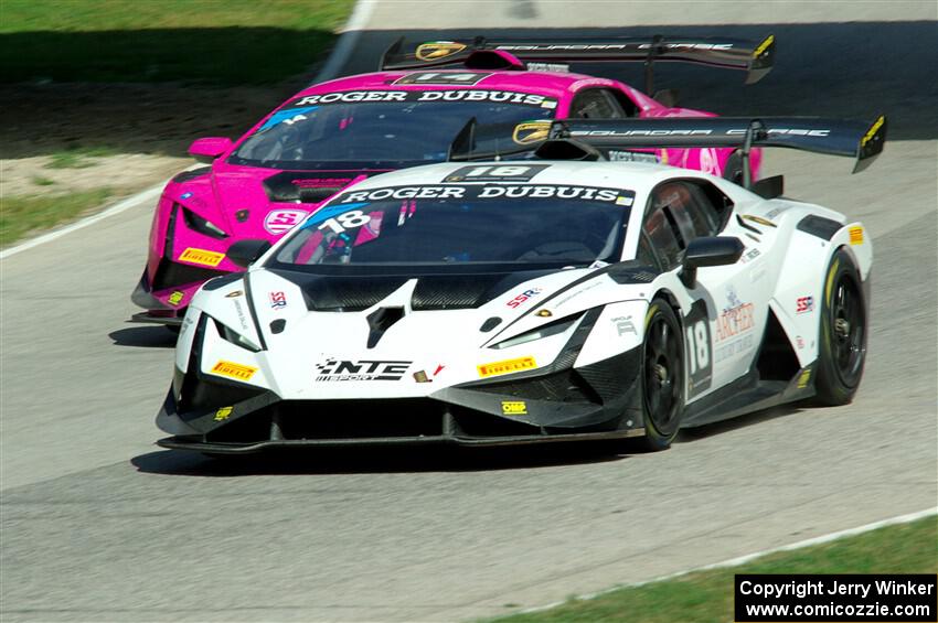 Todd Archer / Tiger Tari and Slade Stewart's Lamborghini Huracán LP 620-2 Super Trofeo Evo2s