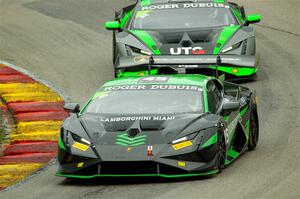 Martin Fuentes Telich / Caesar Bacarella and Keawn Tandon's Lamborghini Huracán LP 620-2 Super Trofeo Evo2s
