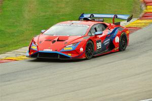 Jordan O'Brien's Lamborghini Huracán LP 620-2 Super Trofeo Evo2