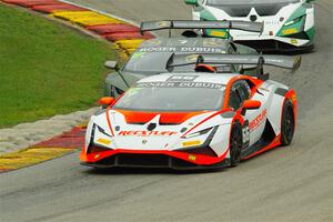 Jeff Courtney's and A.J. Muss / Caleb Bacon Lamborghini Huracán LP 620-2 Super Trofeo Evo2s