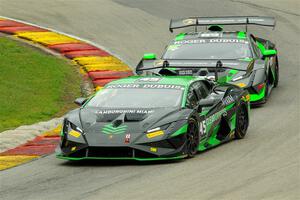 Martin Fuentes Telich / Caesar Bacarella and Keawn Tandon's Lamborghini Huracán LP 620-2 Super Trofeo Evo2s