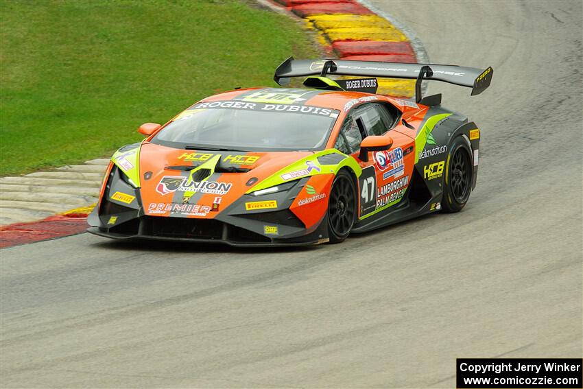 Sebastian Carazo's Lamborghini Huracán LP 620-2 Super Trofeo Evo2
