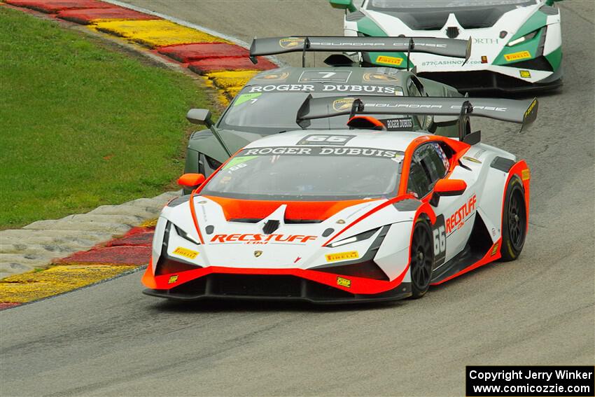 Jeff Courtney's and A.J. Muss / Caleb Bacon Lamborghini Huracán LP 620-2 Super Trofeo Evo2s
