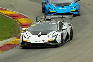 Lucas Petersson / Ashley Freiberg Lamborghini Huracán LP 620-2 Super Trofeo Evo2