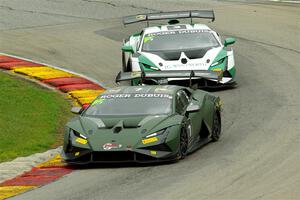 A.J. Muss / Caleb Bacon and Randy Sellari's Lamborghini Huracán LP 620-2 Super Trofeo Evo2s