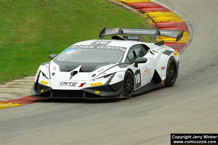 Todd Archer / Tiger Tari Lamborghini Huracán LP 620-2 Super Trofeo Evo2