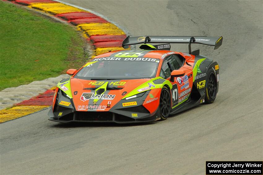 Sebastian Carazo's Lamborghini Huracán LP 620-2 Super Trofeo Evo2
