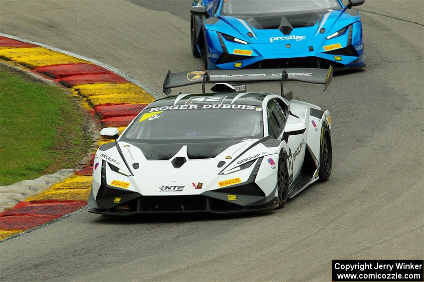 Lucas Petersson / Ashley Freiberg Lamborghini Huracán LP 620-2 Super Trofeo Evo2