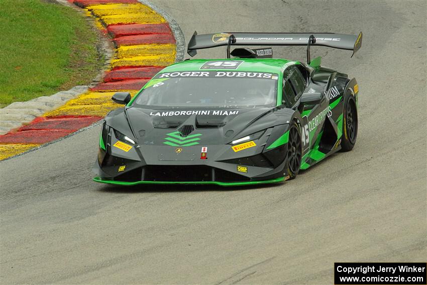 Martin Fuentes Telich / Caesar Bacarella Lamborghini Huracán LP 620-2 Super Trofeo Evo2