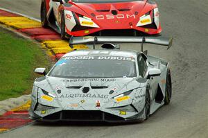 Rodrigo Vales / Rogelio Perusquia and Jason Gagne-Keats / Charlie Martin Lamborghini Huracán LP 620-2 Super Trofeo Evo2s