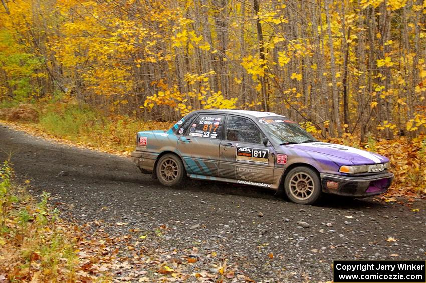 Michael Miller / Angelica Miller Mitsubishi Galant VR-4 on SS14, Trouble II.