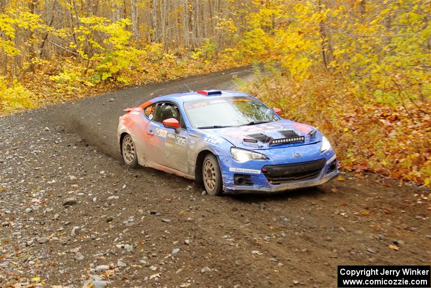 Santiago Iglesias / R.J. Kassel Subaru BRZ on SS14, Trouble II.