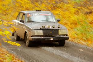 Adam Brock / Justin Brock Volvo 244 on SS14, Trouble II.