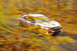 Gabriel Nieves / Thomas Hoster Honda Civic Hatchback Sport on SS14, Trouble II.