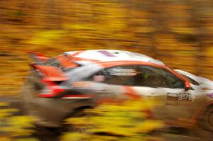 Gabriel Nieves / Thomas Hoster Honda Civic Hatchback Sport on SS14, Trouble II.