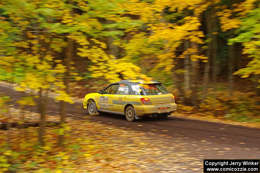 Greg Healey / Cindy Krolikowski Subaru Impeza Outback Sport on SS15, Mount Marquette.