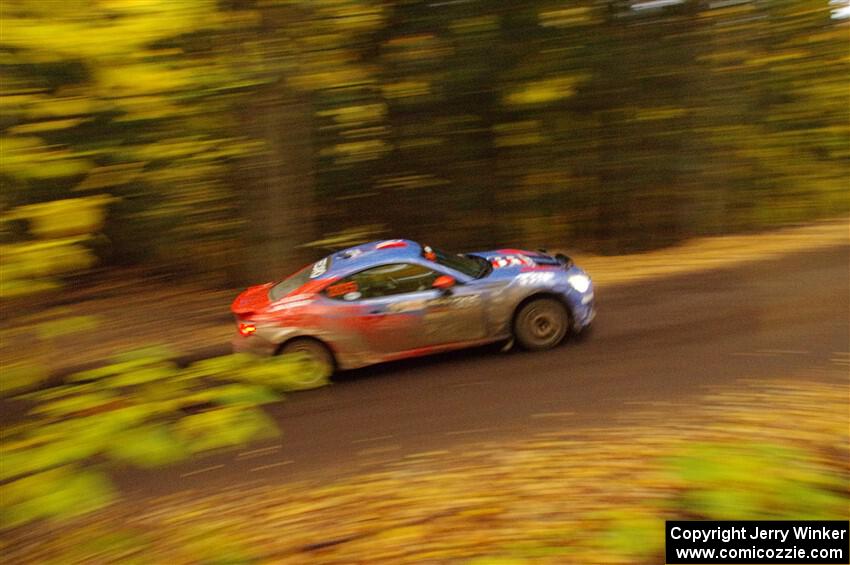 Santiago Iglesias / R.J. Kassel Subaru BRZ on SS15, Mount Marquette.