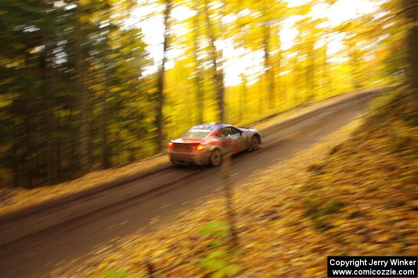 Santiago Iglesias / R.J. Kassel Subaru BRZ on SS15, Mount Marquette.