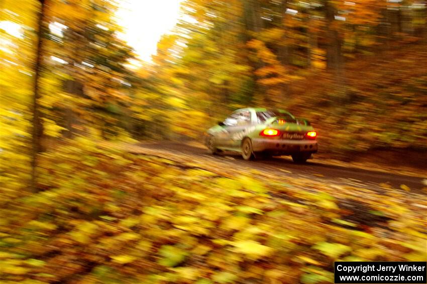 Carlos Neto / Fabio Costa Subaru 2.5RS on SS15, Mount Marquette.