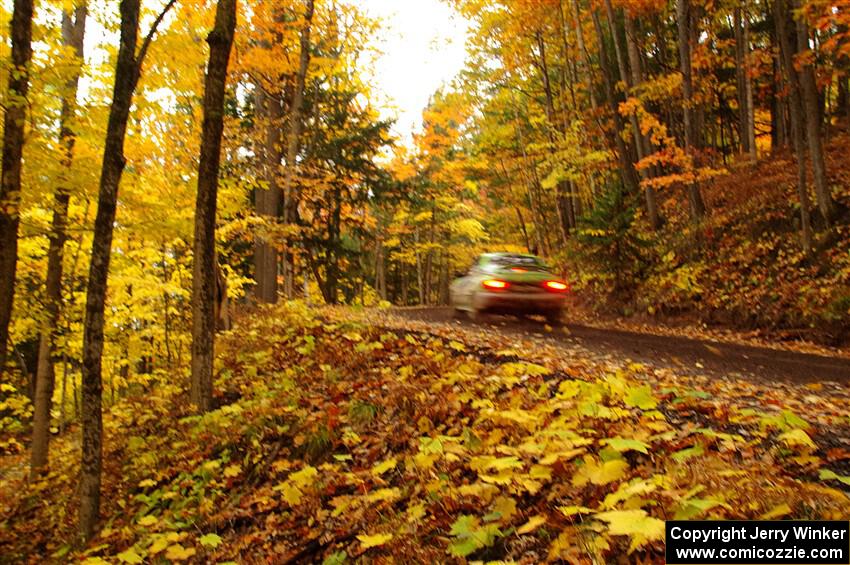 Carlos Neto / Fabio Costa Subaru 2.5RS on SS15, Mount Marquette.