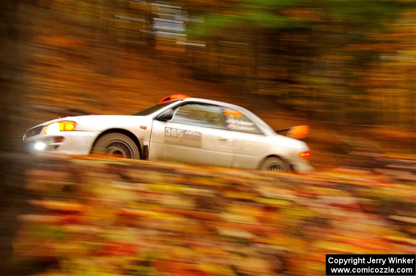 Richard Donovan / Greg Donovan Subaru Impreza on SS15, Mount Marquette.