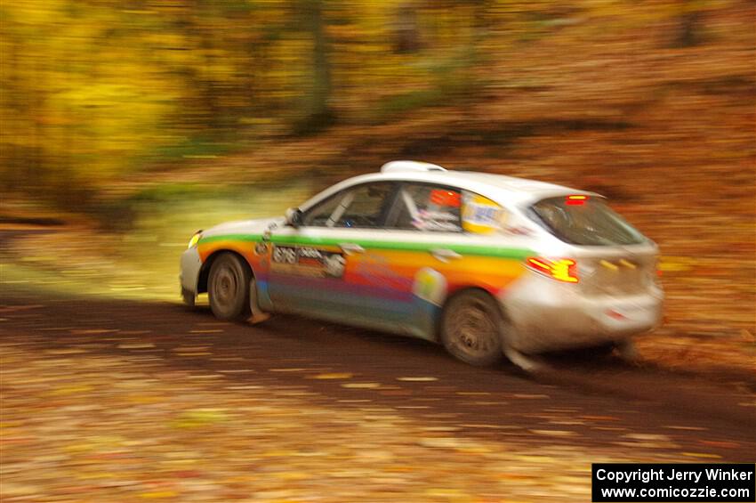 Sam Jacques / Trevor LaCombe Subaru Impreza on SS15, Mount Marquette.