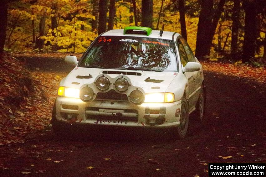 Jordon Haberer / Drew Staples Subaru Impreza on SS15, Mount Marquette.