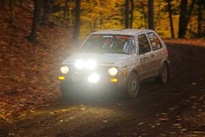 Mark Rokus / Tabitha Lohr VW GTI on SS15, Mount Marquette.